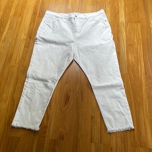Loft white jeans
